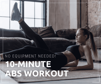 10-minute abs workout - No Equipment Needed!