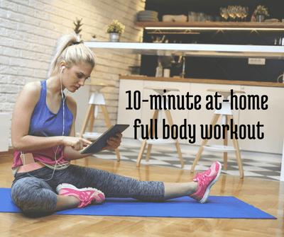 10-minute at-home full body workout