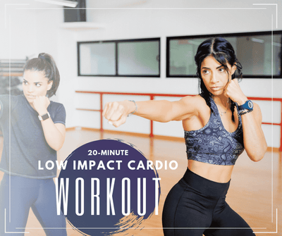 20-minute low impact cardio workout - Great for beginners!