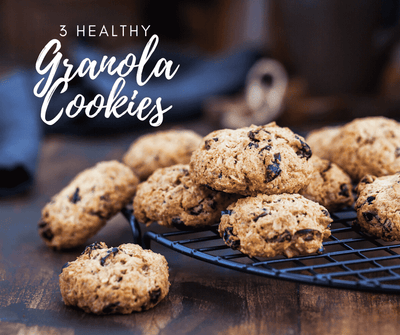 3 Healthy Granola Cookies