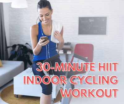 30-minute HIIT indoor cycling workout