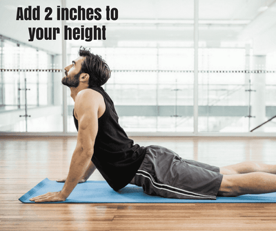 Add 2 inches to your height
