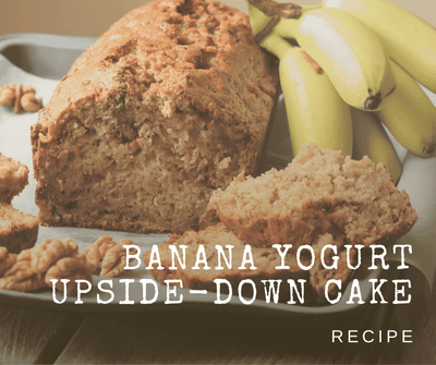 Banana Yogurt Upside-Down Cake Recipe
