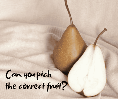 Can you pick the correct fruit?