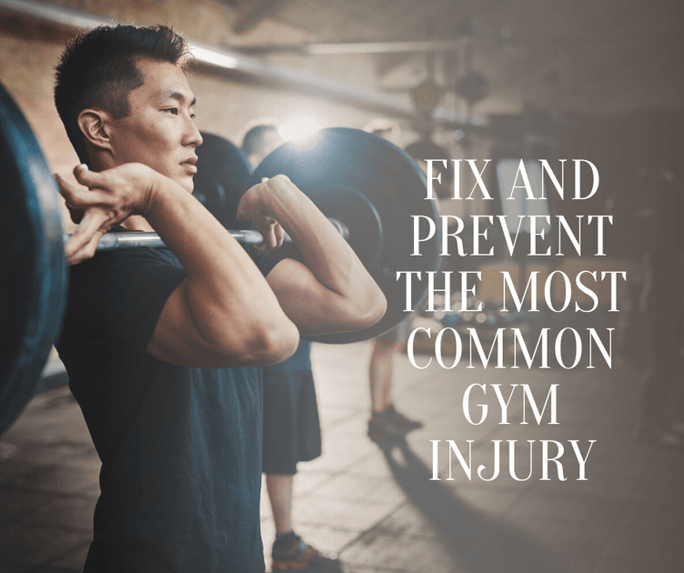 Fix and Prevent the Most Common Gym Injury – Thumper Massager Inc.