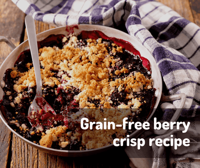 Grain-free berry crisp recipe