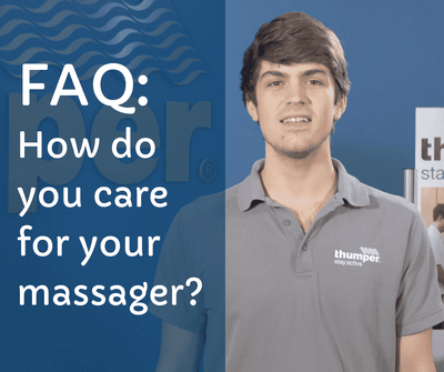 FAQ - How do you care for your massager? | Extend the life of your massager