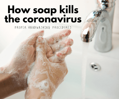 How soap kills the coronavirus | Proper handwashing procedures