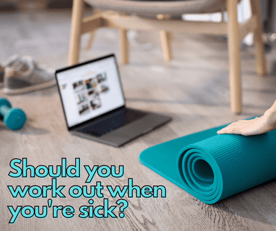 Should you work out when you're sick?