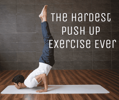 The Hardest Push Up Exercise Ever