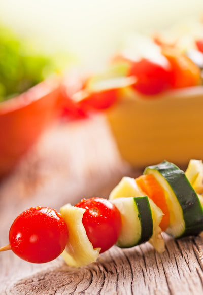 Vegan Kebabs with Herb & Garlic Marinade