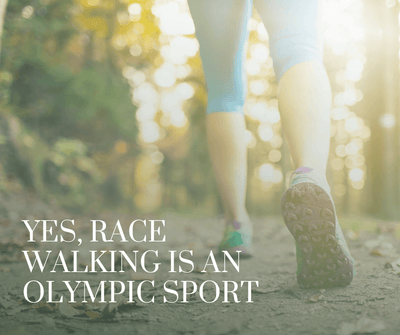 Yes, race walking is an Olympic sport