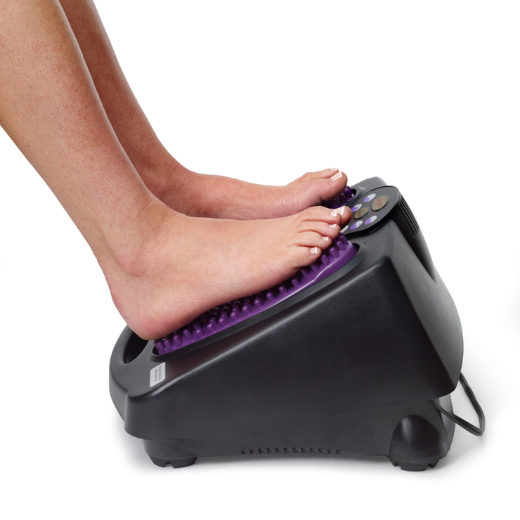 thumper versa pro percussive foot massager for lower body